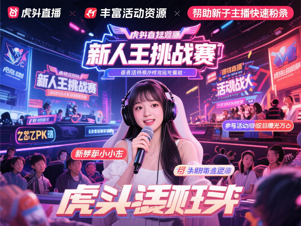 虎牙直播如何助力新手主播快速成长并脱颖而出？