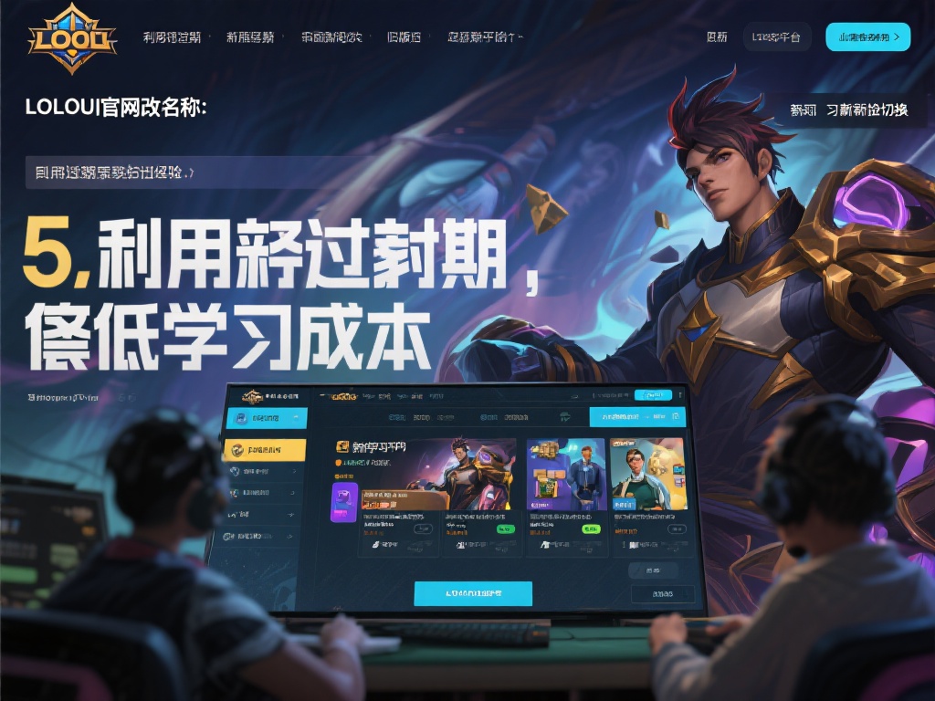 LOL官网更名后,玩家怎样快速熟悉新平台? 五、利用过渡期积累经验
通常,LOL官